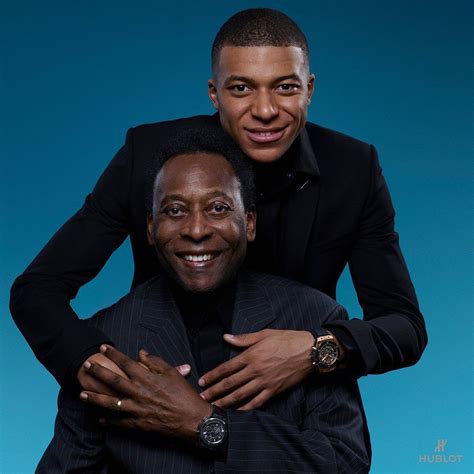 mbappe pele hublot|Hublot pelé.